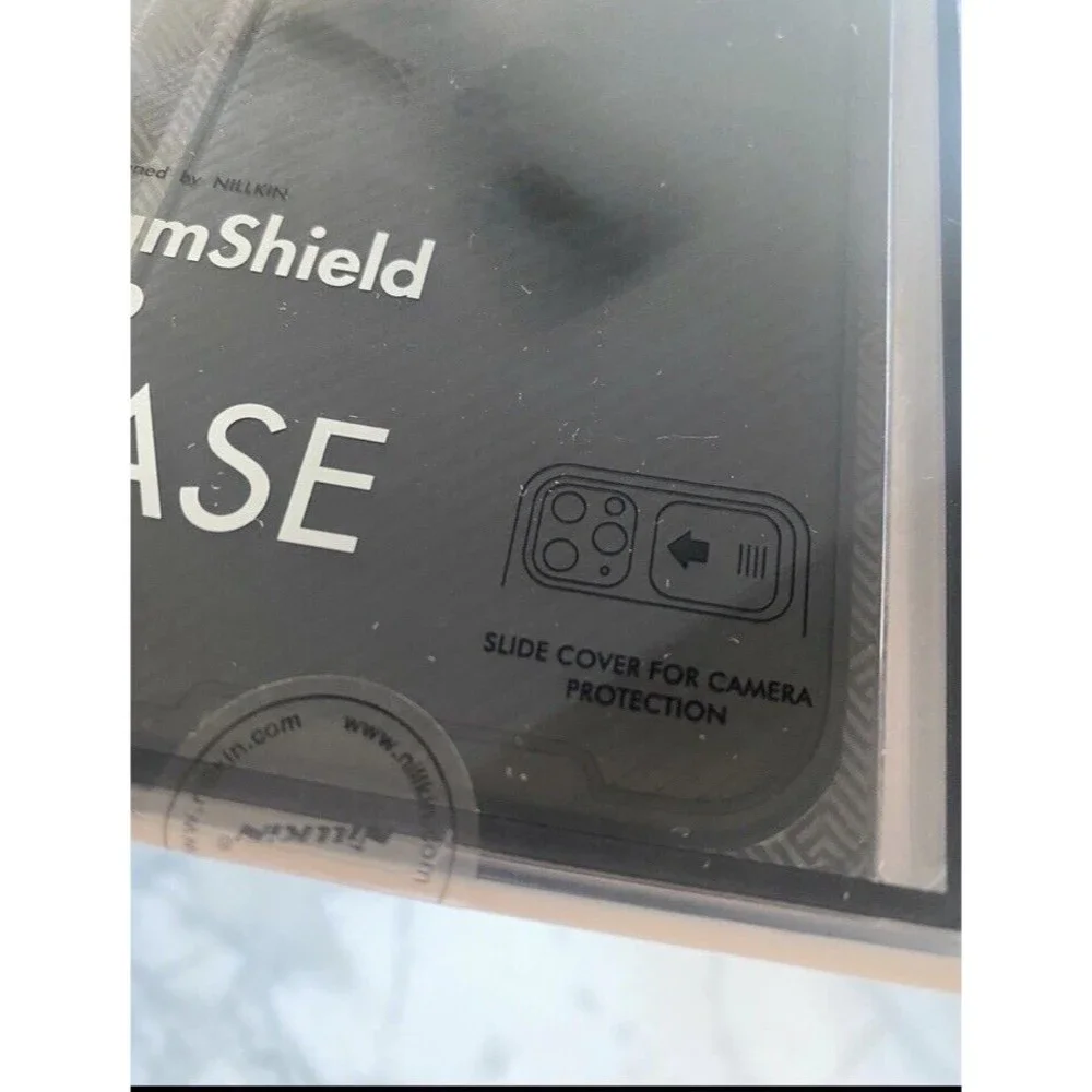 iPhone 12 Pro/ Max case black Nillkin Shield‎ Protective Rugged Case Cover NEW!